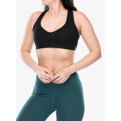Biustonosz termoaktywny Sensor Merino DF Bra. Czerwone bielizna termoaktywna damska Sensor, bez wzorów. Za 130.99 zł.