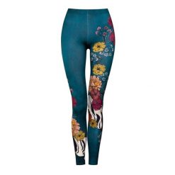 Legginsy sportowe damskie DEEP TRIP Garden. Legginsy DEEP TRIP, bez wzorów, sportowe. Za 179.00 zł.