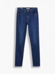Levi´s Dżinsy "721" - Skinny fit - w kolorze granatowym rozmiar: W24/L32. Niebieskie jeansy l, z aplikacjami, klasyczne, z podwyższonym stanem. Za 257.92 zł.