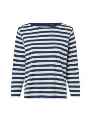 Marie Lund Koszula damska Kobiety Bawełna niebieski|biały w paski, S. Białe koszule Marie Lund, s, bez wzorów, z bawełny, klasyczne, bez kołnierzyka, bez ramiączek. Za 149.95 zł.