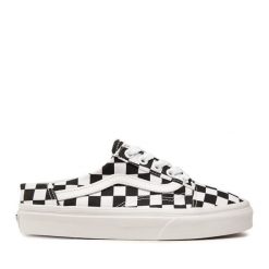 Klapki Vans. Białe klapki Vans, bez wzorów, bez obcasa, bez zapięcia. Za 219.99 zł.