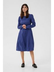 CULTURE Sukienka w kolorze granatowym rozmiar: M. Niebieskie sukienki Culture, m, bez wzorów, bez kołnierzyka, bez ramiączek, midi. Za 152.99 zł.