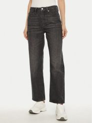 Tommy Hilfiger Jeansy WW0WW44329 Szary Straight Fit. Szare jeansy Tommy Hilfiger, bez wzorów, z bawełny. Za 319.99 zł.