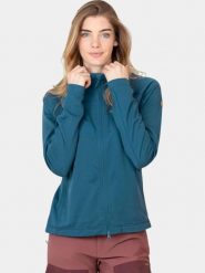 Sweter Damski Fjallraven Abisko Lite. Niebieskie swetry Fjällräven, s, bez wzorów, z materiału, sportowe, bez ramiączek. Za 751.30 zł.