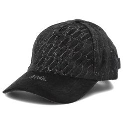 Czarna Stylowa Damska Czapka Z Daszkiem Anekke. Czarne czapki z daszkiem Anekke, bez wzorów, eleganckie. Za 139.00 zł.