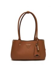 Guess Torebka HWBG87 78090 Brązowy. Brązowe torebki klasyczne Guess, z aplikacjami, ze skóry, bez dodatków. Za 339.99 zł.