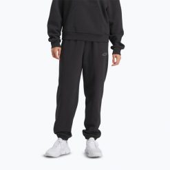 Spodnie treningowe damskie Reebok Ide Brand Proud. Czarne spodnie dresowe REEBOK FITNESS, bez wzorów. Za 159.99 zł.