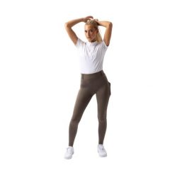Damskie legginsy jeździeckie Horze Dea. Czarne legginsy HORZE, bez wzorów, z materiału. Za 196.25 zł.