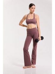 Onamaste Legginsy sportowe "Flair Stella" w kolorze fiołkowym rozmiar: L/XL. Różowe legginsy sportowe Onamaste, l, bez wzorów, z materiału, z podwyższonym stanem, outdoorowe. Za 130.99 zł.