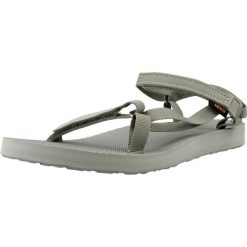 Sandały TEVA W ORIGINAL UNIVERSAL SLIM Zielony. Zielone sandały Teva, bez wzorów, z materiału, bez obcasa, bez zapięcia. Za 286.65 zł.
