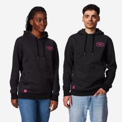 Bluza Van Rysel Roubaix. Czarne bluzy VAN RYSEL, m, bez wzorów, z materiału, wizytowe, bez ramiączek, z kapturem. Za 159.99 zł.