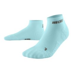 Skarpety kompresyjne damskie sportowe CEP Ultralight low-cut - nowa kolekcja. Niebieskie skarpetki CEP, bez wzorów. Za 64.00 zł.