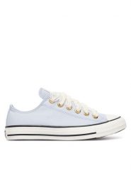 Converse Trampki Chuck Taylor All Star Lace Low Top A18309C Fioletowy jasny. Fioletowe trampki Converse, bez wzorów, z materiału, retro, bez zapięcia. Za 329.99 zł.