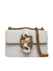 Just Cavalli Torebka 80RA4BAF ZSA89 Szary. Szare kopertówki Just Cavalli, bez wzorów, ze skóry, wizytowe, bez dodatków. Za 782.99 zł.