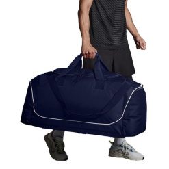 Torba Sportowa Jumbo Kit Team Team 110 Litrów Jeden Rozmiar. Czarne torby sportowe QUADRA, bez wzorów, z materiału, na ramię, duże. Za 166.99 zł.