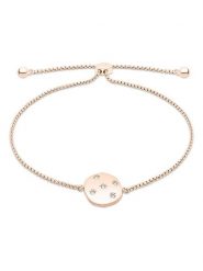 Tamaris Bransoletka z cyrkoniami rozmiar: onesize. Bransoletki Tamaris, z cyrkonią, ze stali. Za 130.99 zł.