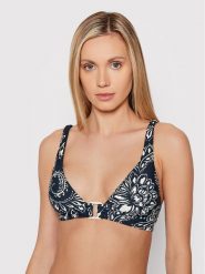 Seafolly Góra od bikini Folklore Longline 31268-933 Granatowy. Niebieskie bikini Seafolly, bez wzorów, z syntetyku. Za 309.99 zł.