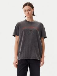 Vans T-Shirt Palm Impresa VN000MCM Czarny Regular Fit. Czarne t-shirty Vans, m, bez wzorów, z bawełny, bez kołnierzyka, bez ramiączek. Za 109.99 zł.