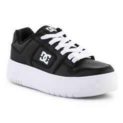 Buty DC Shoes Manteca 4 Platform W ADJS100156-BKW czarne. Czarne buty treningowe bez wzorów, z materiału, bez zapięcia. Za 544.84 zł.