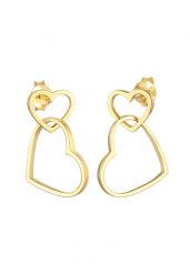 Elli Damskie kolczyki sztyfty Serce Miłość Trend w srebrze 925 Sterling Silver Kolczyki 1 ct. Szare kolczyki Elli, srebrne. Za 228.99 zł.