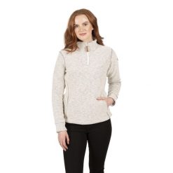 Bluza Damska Ronette. Białe bluzy z kapturem Trespass, xs, z aplikacjami, z bawełny, bez kaptura, trekkingowe. Za 181.99 zł.