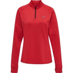 Bluza damska Newline core midlayer. Czerwone bluzy bez kaptura Newline, s, bez wzorów, z dżerseju, bez kaptura, na fitness i siłownię. Za 252.50 zł.