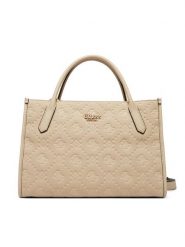 Guess Torebka Jodi HWPD97 69220 Beżowy jasny. Brązowe torebki klasyczne Guess, z aplikacjami, z materiału, bez dodatków. Za 679.99 zł.