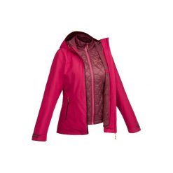 Kurtka trekkingowa RainWarm 500 3w1 damska. Kurtki marki QUECHUA. Za 349.99 zł.