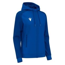 Damska bluza z kapturem full zip Macron Atlas. Czerwone bluzy z kapturem Macron, m, bez wzorów, z dzianiny, z kapturem. Za 273.00 zł.