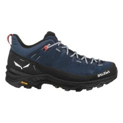 Buty trekkingowe damskie Salewa ALP TRAINER 2 00-00000614038669. Niebieskie trekkingi Salewa, bez wzorów, z gumy, bez zapięcia, trekkingowe. Za 701.27 zł.