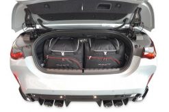 Torby Do Bagażnika Bmw 4 Cabrio 2020+ 4Szt Kjust. Czarne torby podróżne KJUST, bez wzorów, z kauczuku. Za 977.00 zł.