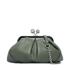 Torebka Weekend Max Mara. Zielone kopertówki Weekend Max Mara, bez wzorów, wizytowe, bez dodatków. Za 1,339.00 zł.