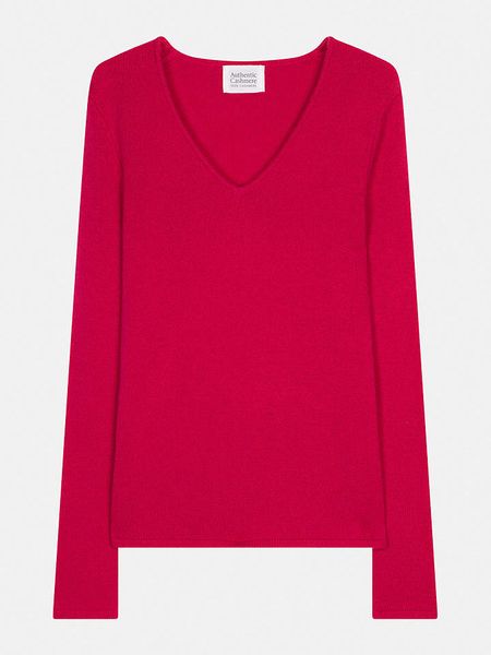 AUTHENTIC CASHMERE Kaszmirowy sweter "Chelsea" w kolorze różowym rozmiar: XL. Różowe swetry AUTHENTIC CASHMERE, xl, bez wzorów, z kaszmiru, bez ramiączek. Za 484.31 zł.