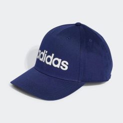 Czapka z daszkiem ADIDAS. Białe czapki z daszkiem adidas, bez wzorów, z bawełny, sportowe. Za 39.99 zł.