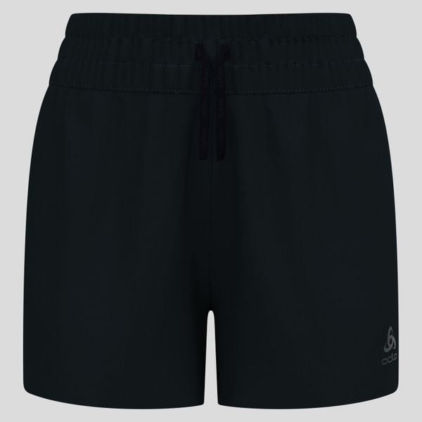 Spodenki damskie Odlo ZEROWEIGHT 4 INCH Short. Czarne szorty ODLO, bez wzorów, sportowe. Za 269.99 zł.