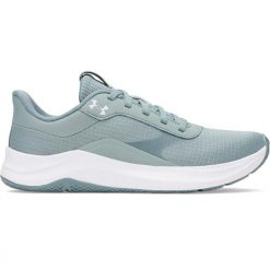 Damskie buty cross-trainingowe Under Armour Aurora 3. Białe buty treningowe Under Armour, bez wzorów, bez zapięcia, na fitness i siłownię. Za 363.00 zł.