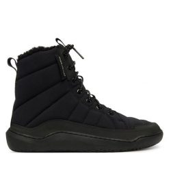 Trekkingi Vivo Barefoot. Czarne buty trekkingowe Vivo Barefoot, bez wzorów, bez zapięcia, trekkingowe. Za 839.99 zł.