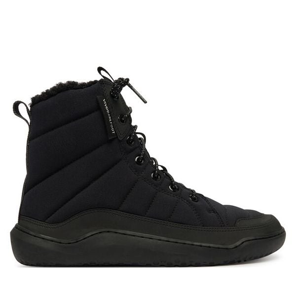 Trekkingi Vivo Barefoot. Czarne buty trekkingowe Vivo Barefoot, bez wzorów, bez zapięcia, trekkingowe. Za 839.99 zł.