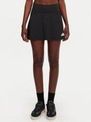 Adidas Spódnico-szorty Optime JG6172 Czarny Slim Fit. Czarne szorty sportowe adidas, bez wzorów, z syntetyku, na fitness i siłownię. Za 189.99 zł.