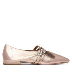 Półbuty HÖGL. Żółte półbuty wsuwane Högl, bez wzorów, bez obcasa, na płaskiej podeszwie. Za 849.99 zł.