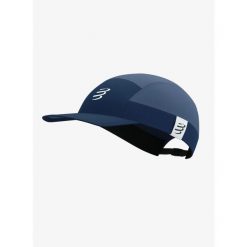 Czapka z daszkiem Compressport 5 Panel Light Cap - indigo/blues. Niebieskie czapki z daszkiem Compressport, bez wzorów, sportowe. Za 188.99 zł.