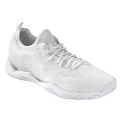 Damskie buty halowe Kempa Wing lite 2.0. Białe buty treningowe Kempa, bez wzorów, z gumy, bez zapięcia, na fitness i siłownię. Za 511.05 zł.