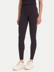 Guess Legginsy V5YB09 Z3OA0 Czarny Slim Fit. Czarne legginsy Guess, z aplikacjami, z syntetyku. Za 149.99 zł.