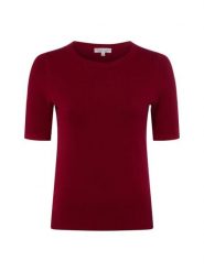 Marie Lund Sweter Kobiety drobna dzianina czerwony, L. Czerwone swetry Marie Lund, l, bez wzorów, z dzianiny, bez ramiączek. Za 159.95 zł.