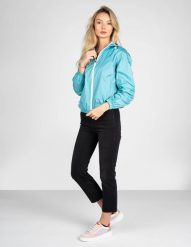 Invicta Kurtka | 4431789 / D | Kobieta | Biały, Błękitny. Białe kurtki Invicta, m, bez wzorów, z poliamidu, bez kaptura. W wyprzedaży za 269.00 zł.