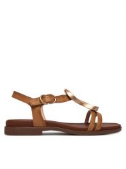 Hispanitas Czółenka HV264765 C001 Brązowy. Brązowe czółenka Hispanitas, bez wzorów, z materiału, bez obcasa, bez zapięcia. Za 519.99 zł.