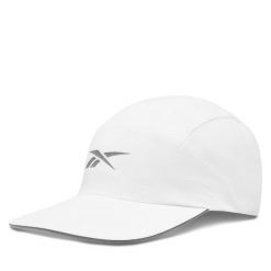 Czapka z daszkiem Reebok. Białe czapki z daszkiem Reebok, bez wzorów. Za 79.99 zł.