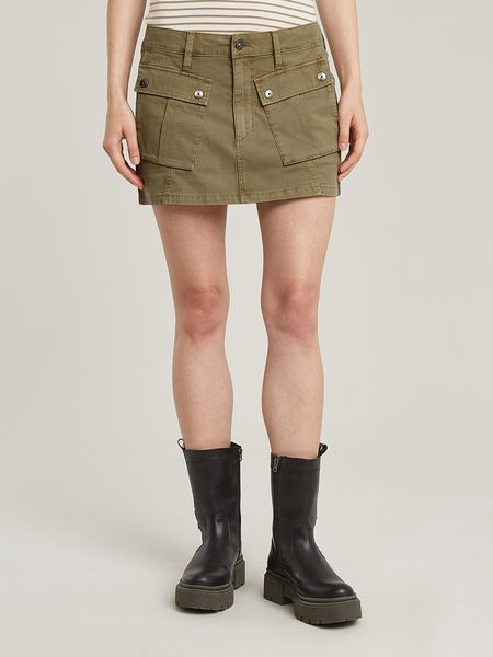 G-Star Spódnica w kolorze khaki rozmiar: W29. Brązowe spódnice G-Star, na co dzień, bez wzorów, z bawełny, retro, mini, proste. Za 224.95 zł.