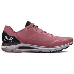 Buty do biegania damskie Under Armour Hovr Sonic 6. Czerwone buty do biegania Under Armour, bez wzorów, bez zapięcia, do biegania. Za 389.99 zł.