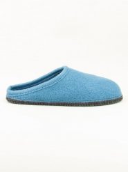 Kitz-pichler Kapcie "Grainau" w kolorze błękitnym rozmiar: 41. Niebieskie kapcie kitz-pichler, bez wzorów, z materiału. Za 86.99 zł.